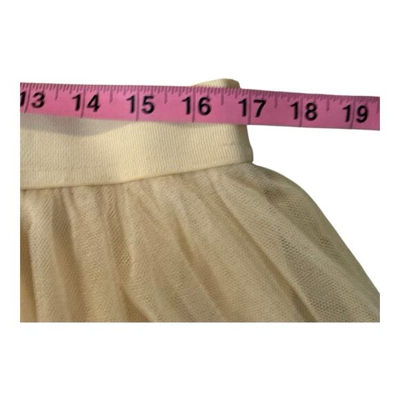 Lauren Conrad Disney Cinderella Tulle Skirt Cream Knee Length Winter Party  XL - Picture 5 of 9